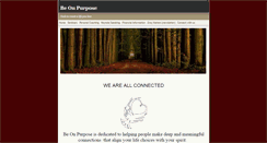 Desktop Screenshot of bepurpose.com