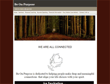 Tablet Screenshot of bepurpose.com